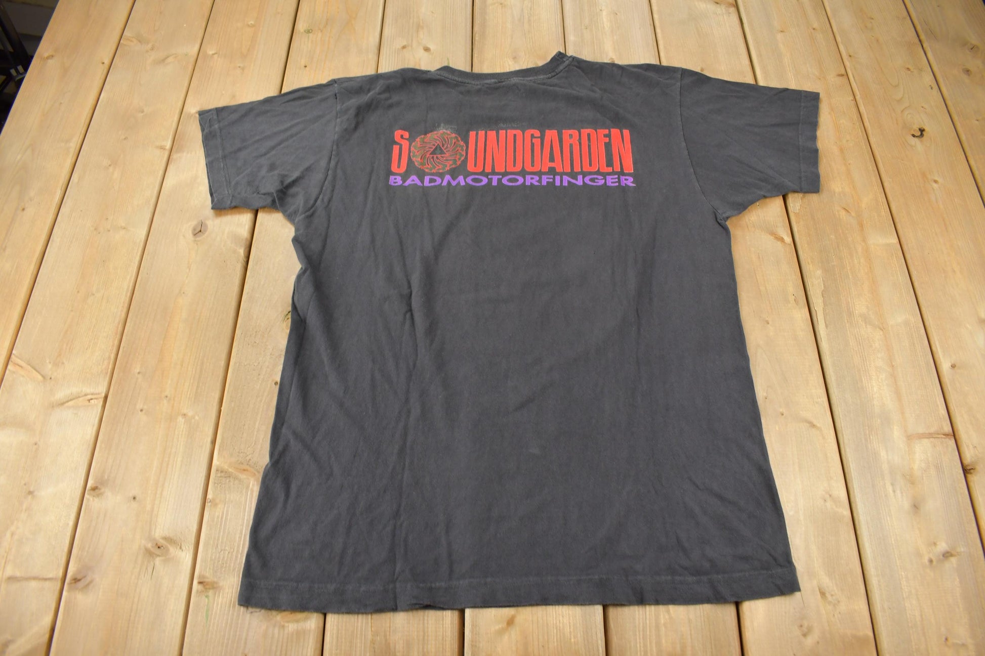 Vintage 1991 Soundgarden Bad Motorfinger Band T-shirt