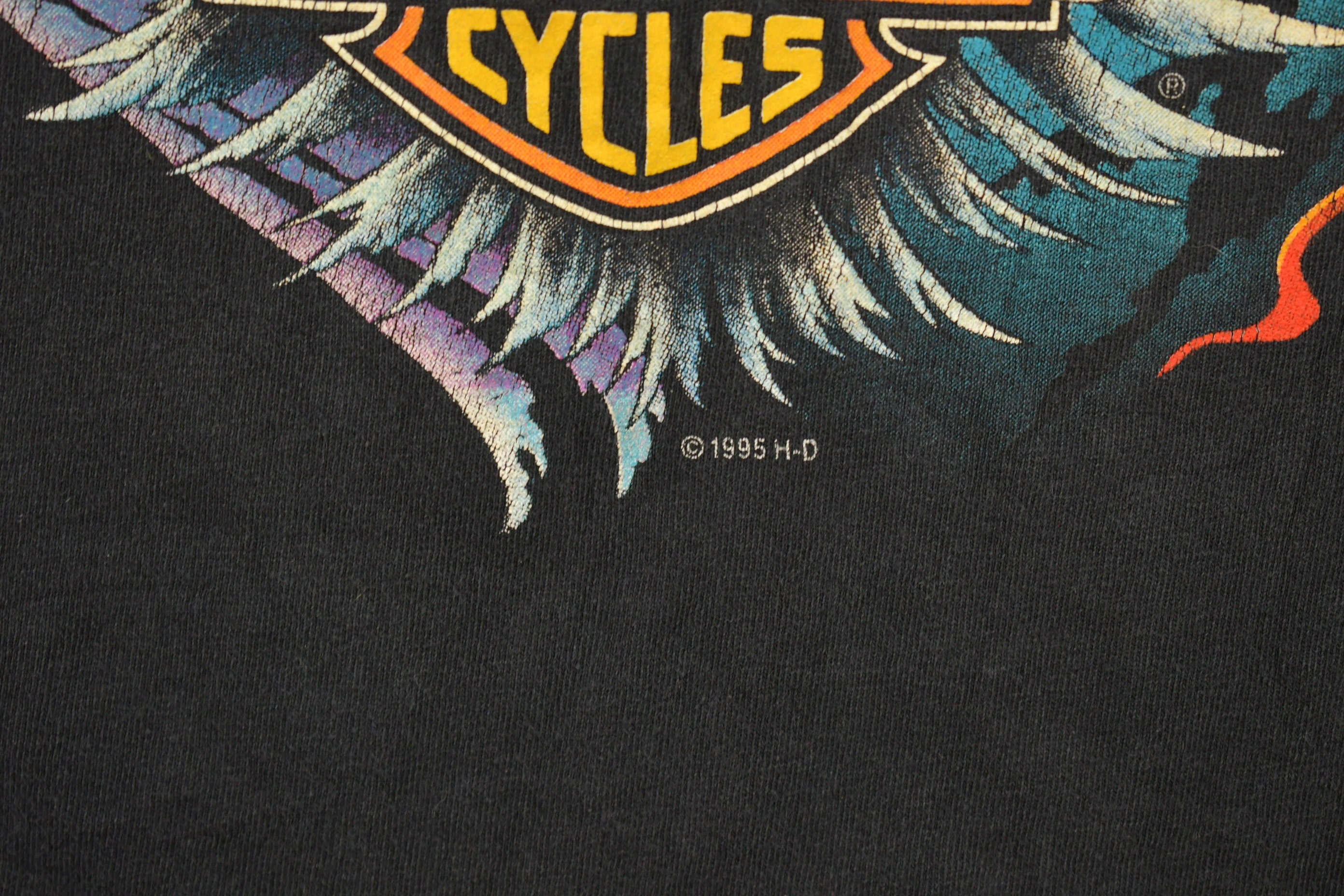 Vintage 1995 New Castle Harley Davidson Pennsylvania T-Shirt