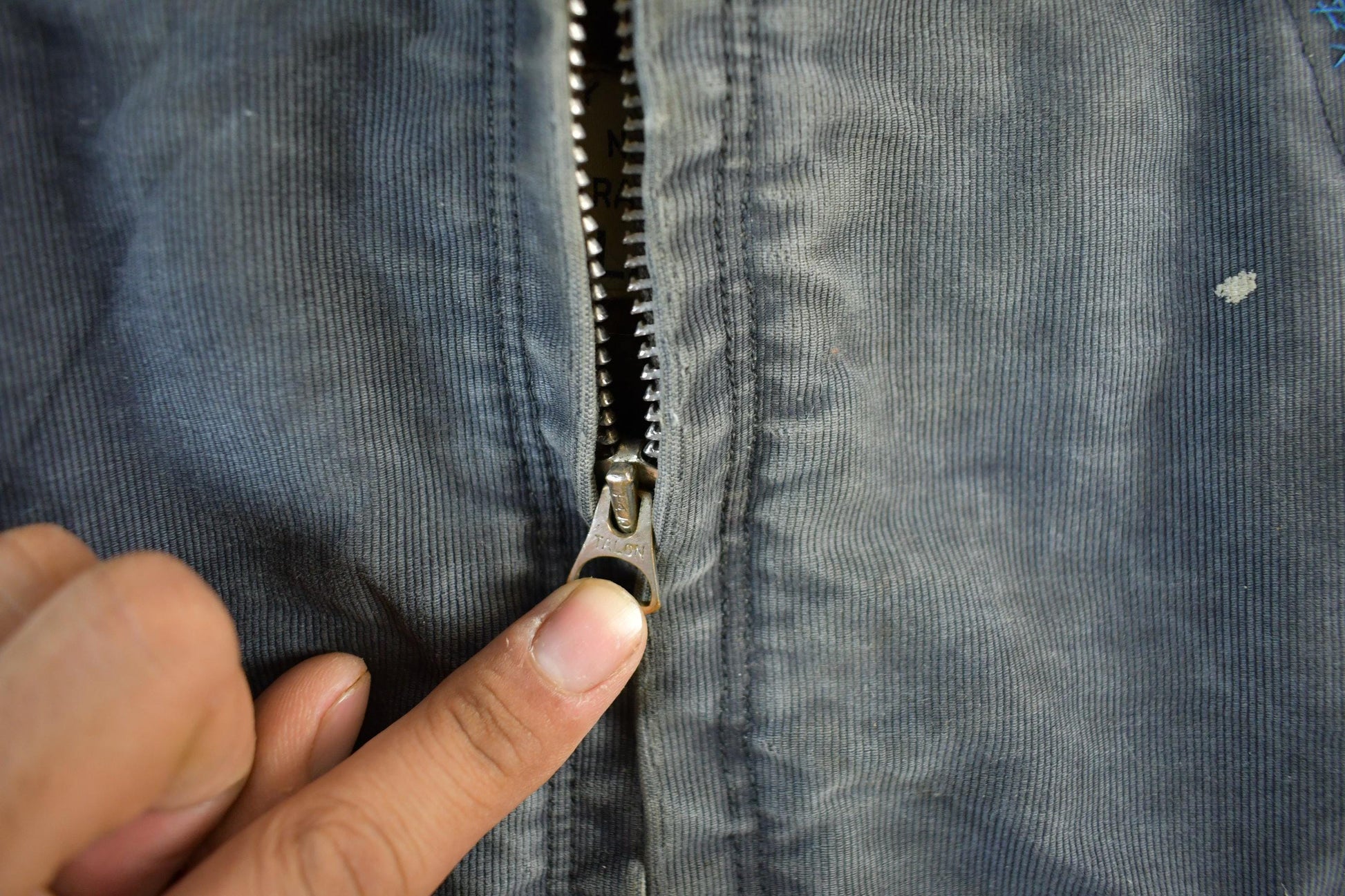 Vintage 1940s Navy Deck Bib Overalls WWII Men's Large