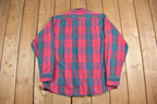 Vintage 1990s Greatland Apparel Button Up Plaid Shirt