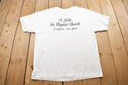 Vintage 1999 "Anchored in Jesus" Graphic T-Shirt