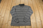 Vintage 1990s Campus Rugby Sweatshirt Made In USA
