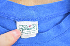 Vintage 1990s Lilies Embroidered Graphic T-Shirt