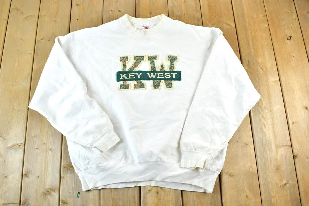 Vintage 1990s Key West Florida Crewneck Sweatshirt Made In USA