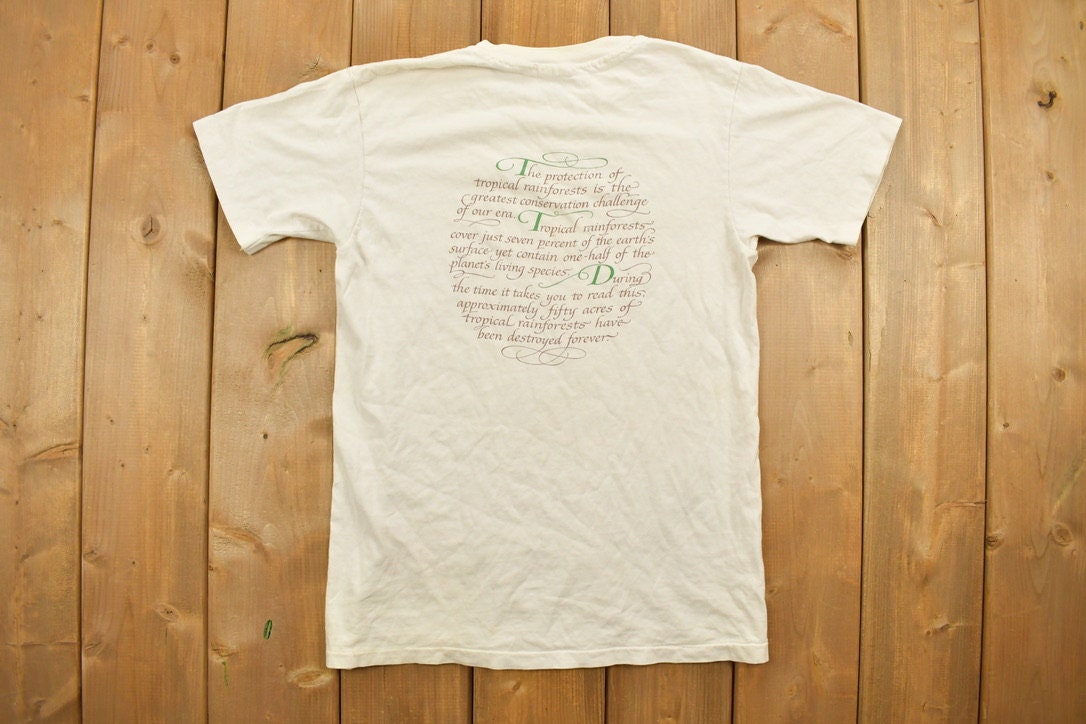 Vintage 1990s Forrest Protection Graphic T-Shirt