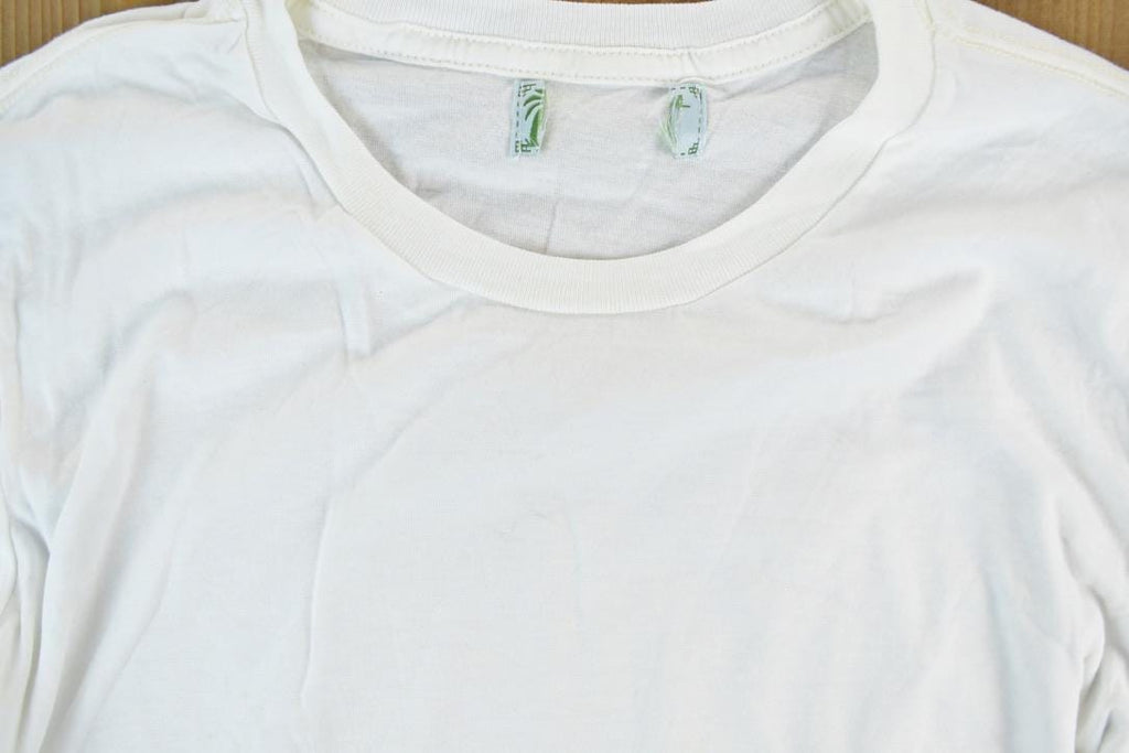 Women Vintage Vigoss Y2K Blank White T-Shirt / Vigoss Grunge Skull Print / Contrast Stitch / Internet Famous Clothing / Over Dyed
