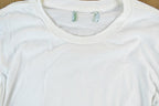 Women Vintage Vigoss Y2K Blank White T-Shirt / Vigoss Grunge Skull Print / Contrast Stitch / Internet Famous Clothing / Over Dyed