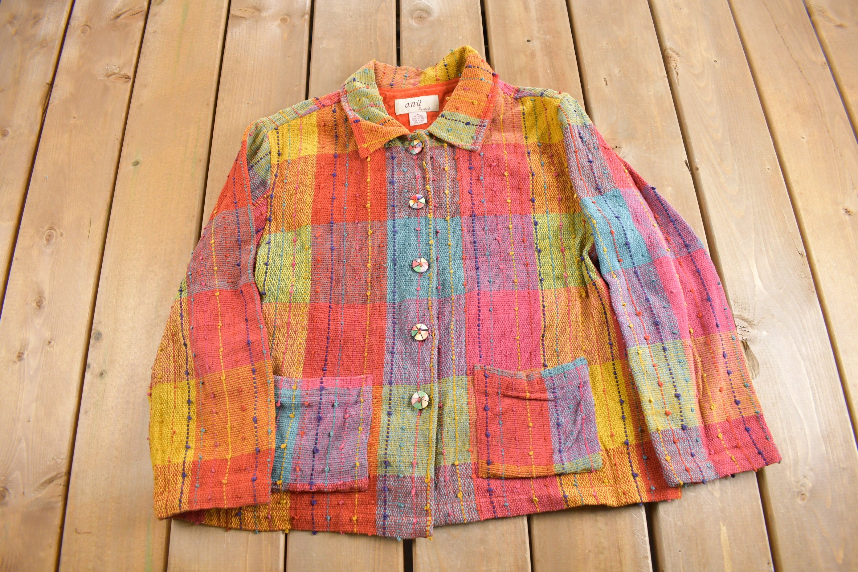 Vintage 1990s Anni Patchwork Jacket