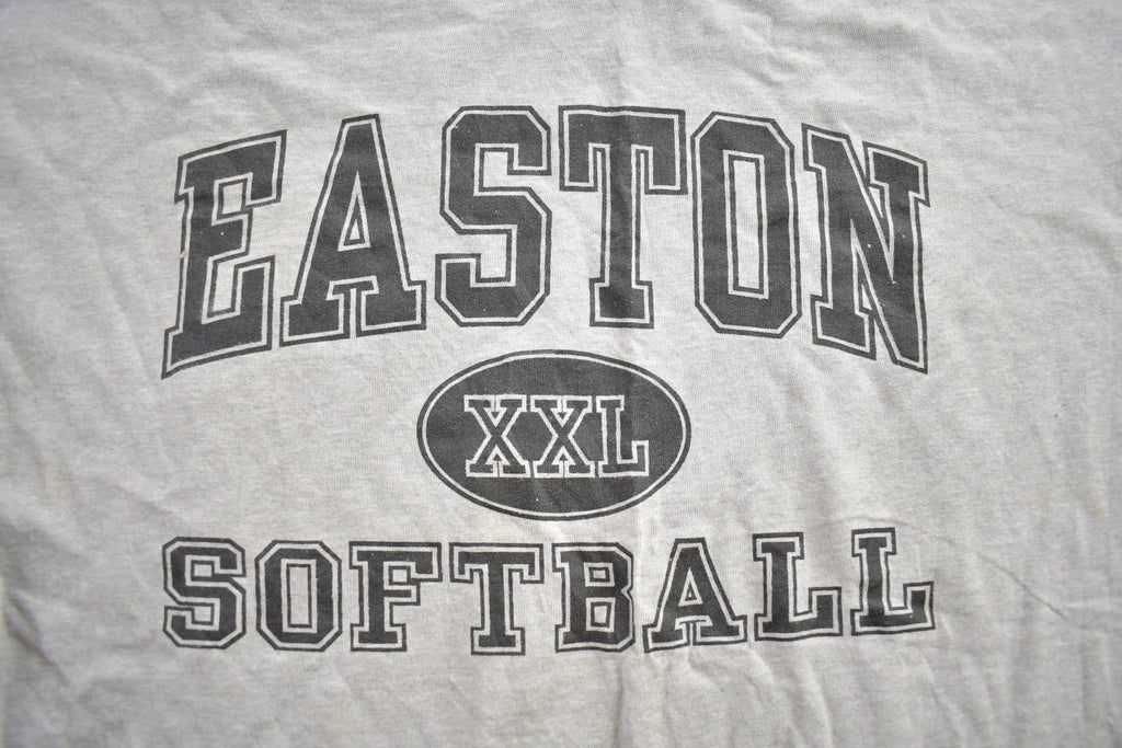 Vintage 1990s Easton Softball Single Stitch Graphic T Shirt Made In USA Size L