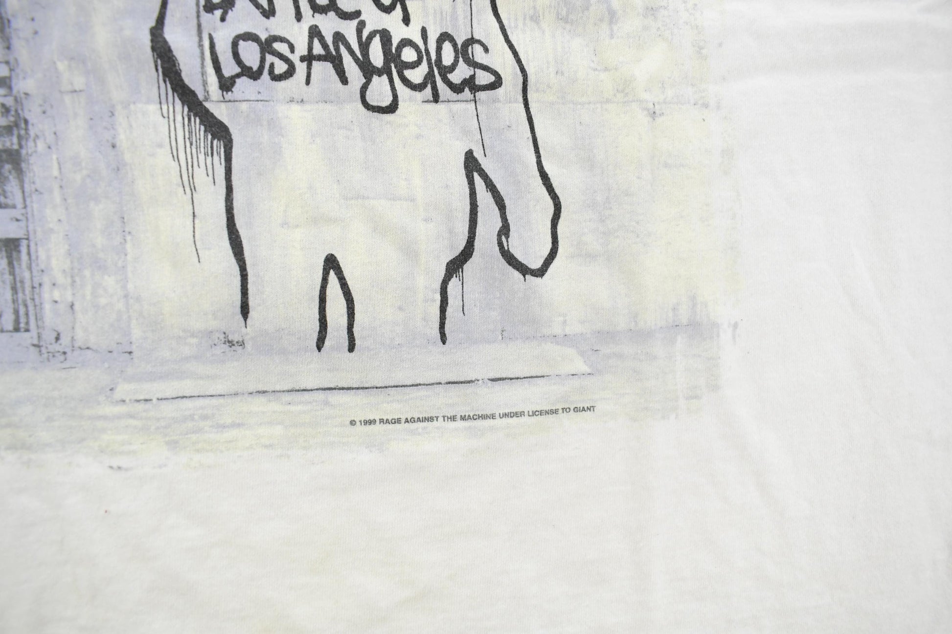 Vintage 1999 Rage Against The Machine The Battle Of Los Angeles Band T-Shirt Men's XL