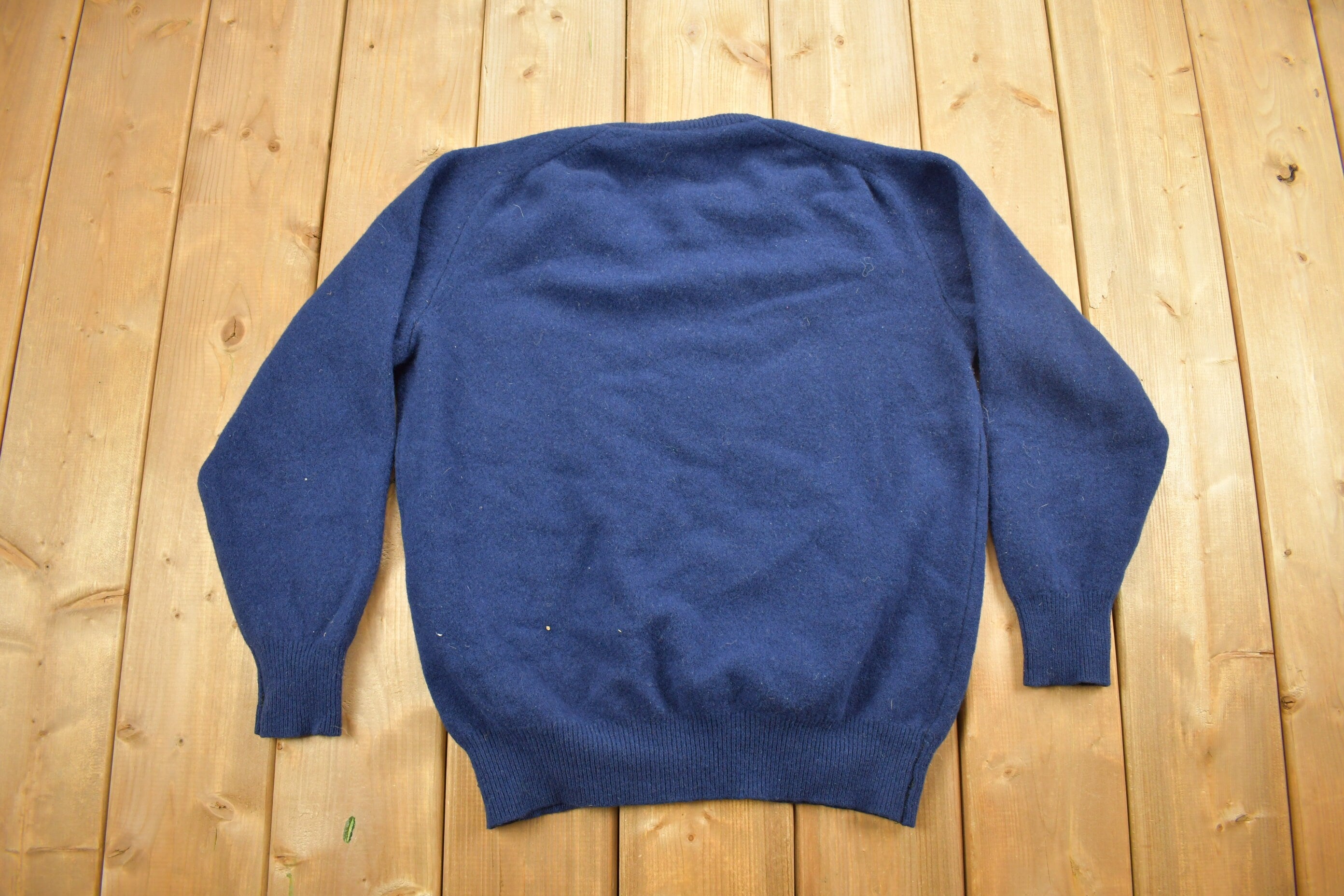 Vintage 1970s Argyle Crewneck Sweater