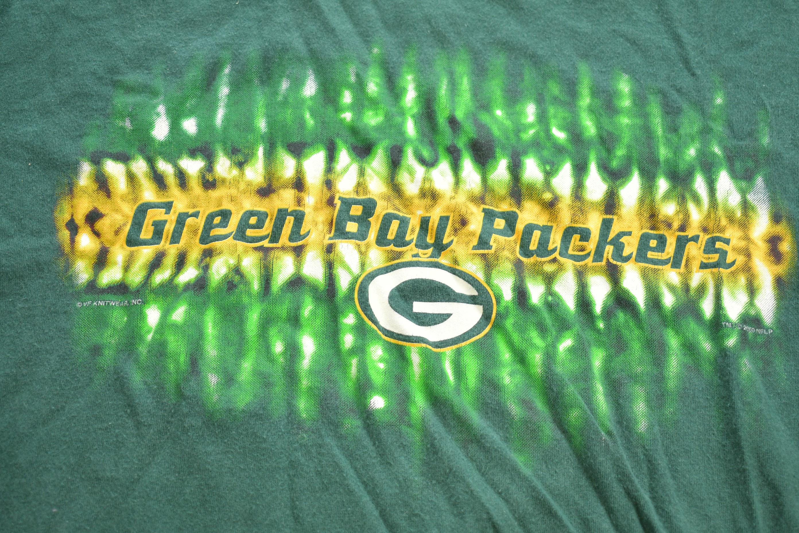 Vintage 2000s NFL Green Bay Packers T-Shirt Size Medium