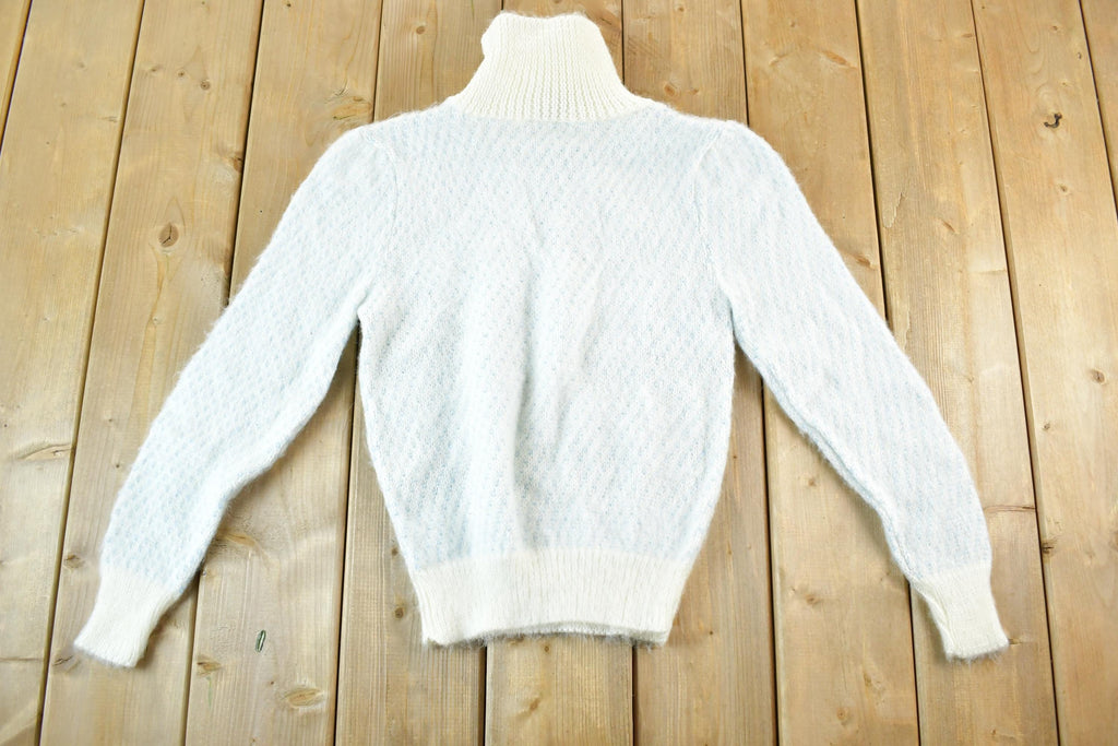 Vintage 1970s David Bret 100% Wool Knit Sweater Womens S