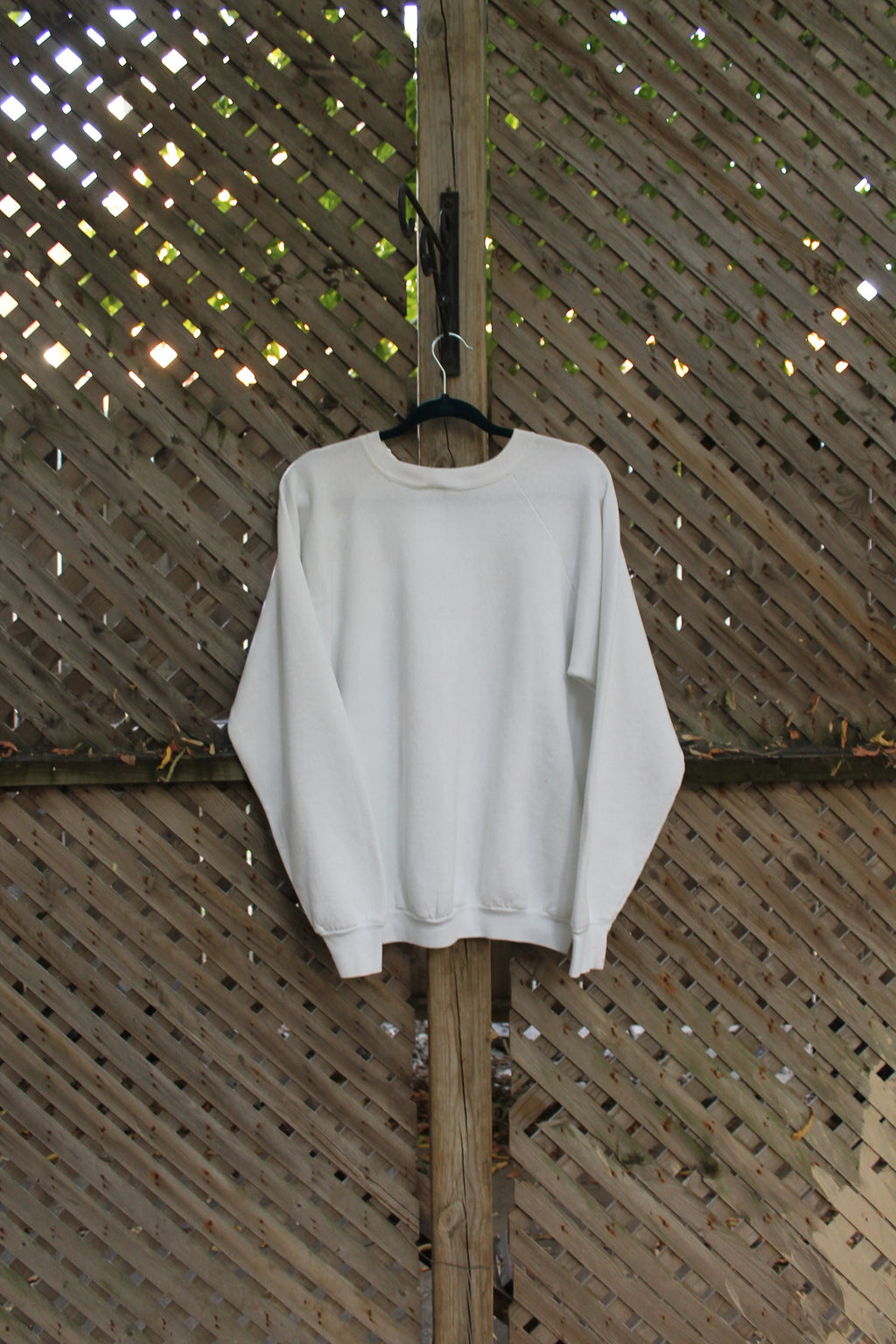 Vintage 1980s Pop Culture Theme Raglan Crewneck