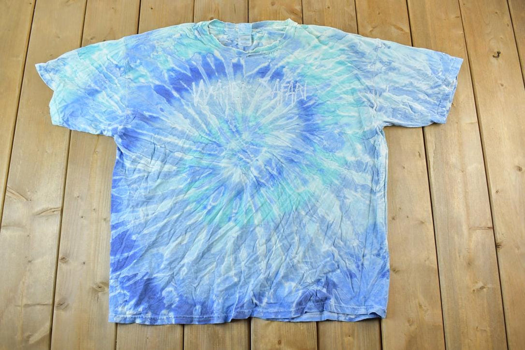 Vintage 1990s Water Safari Tie Dye Single Stitch T-Shirt
