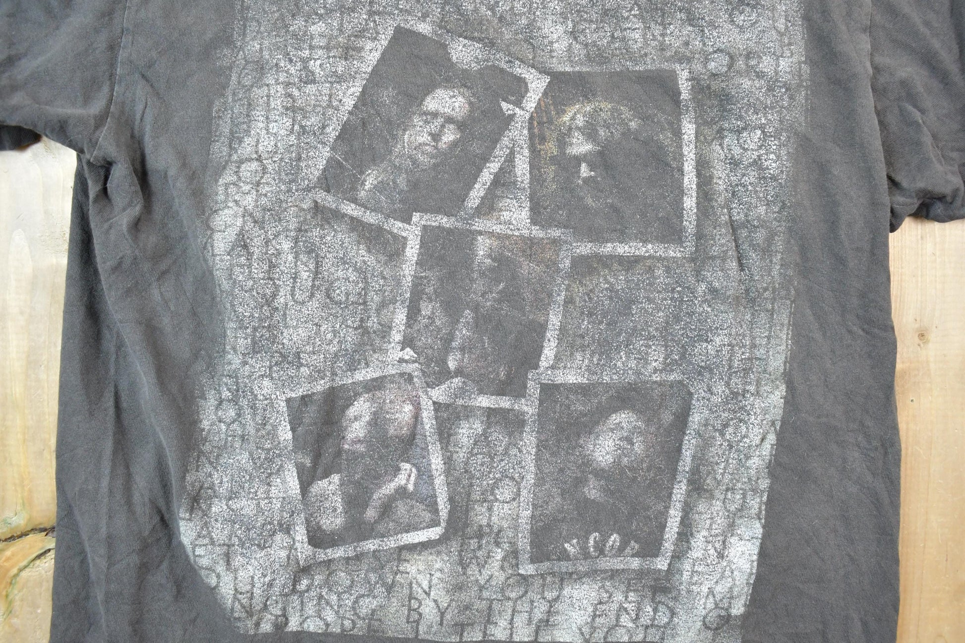 Vintage 1980s In Flames Tour Band T-shirt