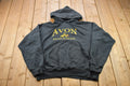 Vintage 1990s Graphic Avon New York High School Hoodie