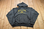 Vintage 1990s Graphic Avon New York High School Hoodie