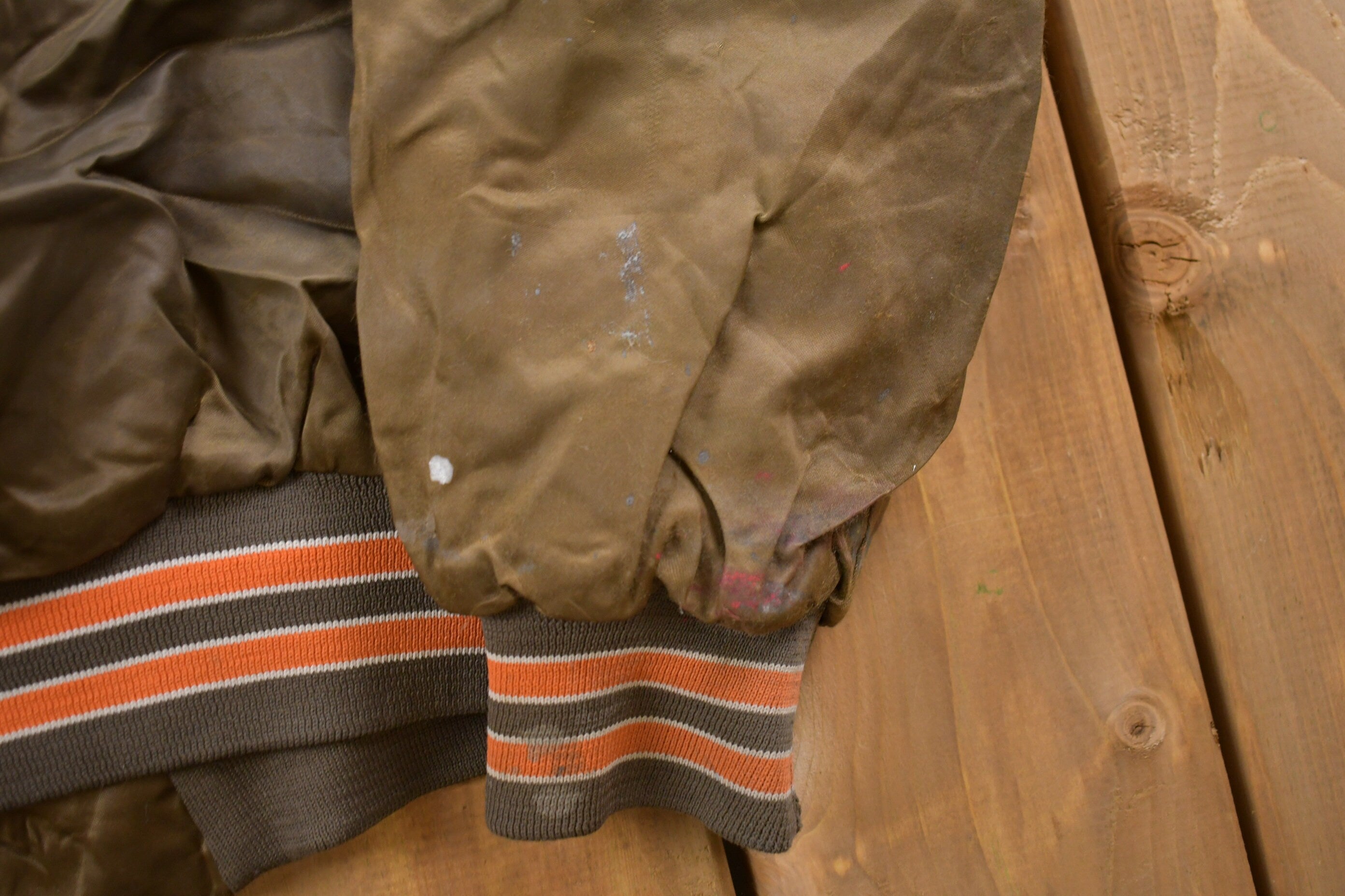 Vintage 1980s Cleveland Browns NFL Chalkline Satin Bomber Jacket