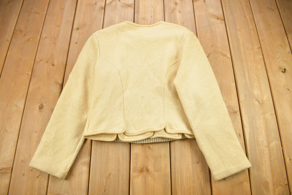 Vintage 1980s Drig Galgburger Knitted Cardigan Sweater