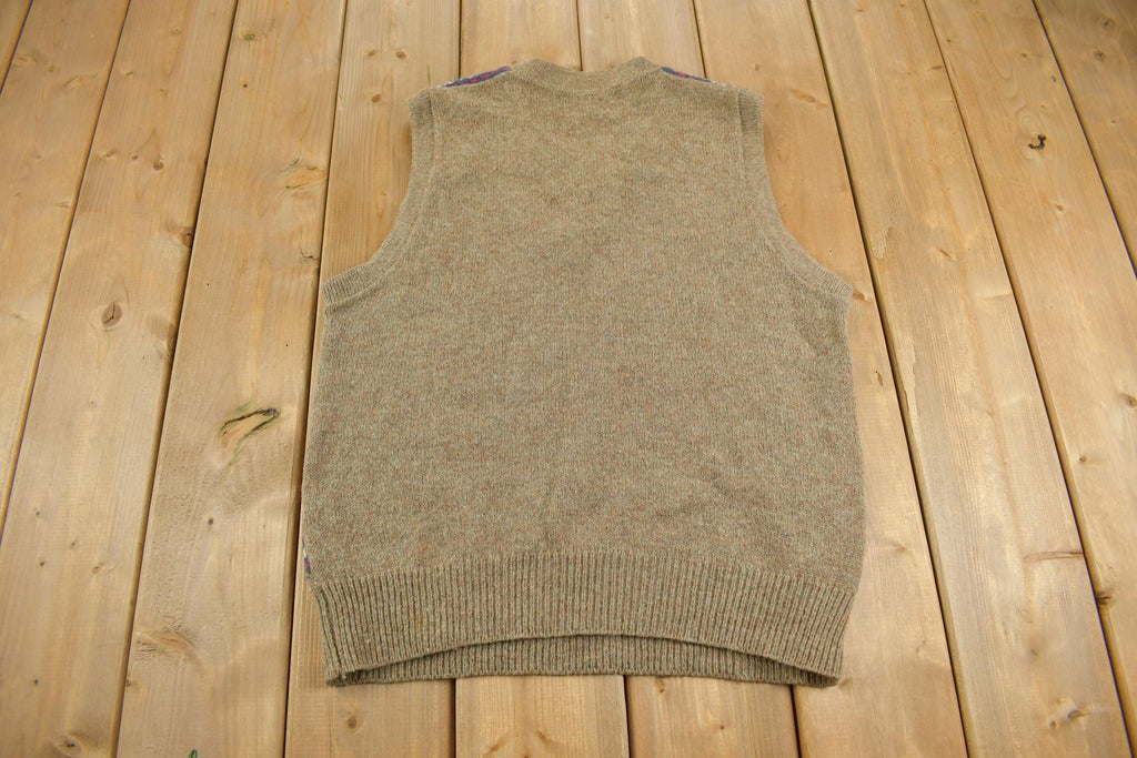 Vintage 1990s Jantzen Knit Vest Made in USA