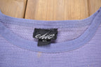 Vintage 1990s Chic Graphic Crewneck Sweater