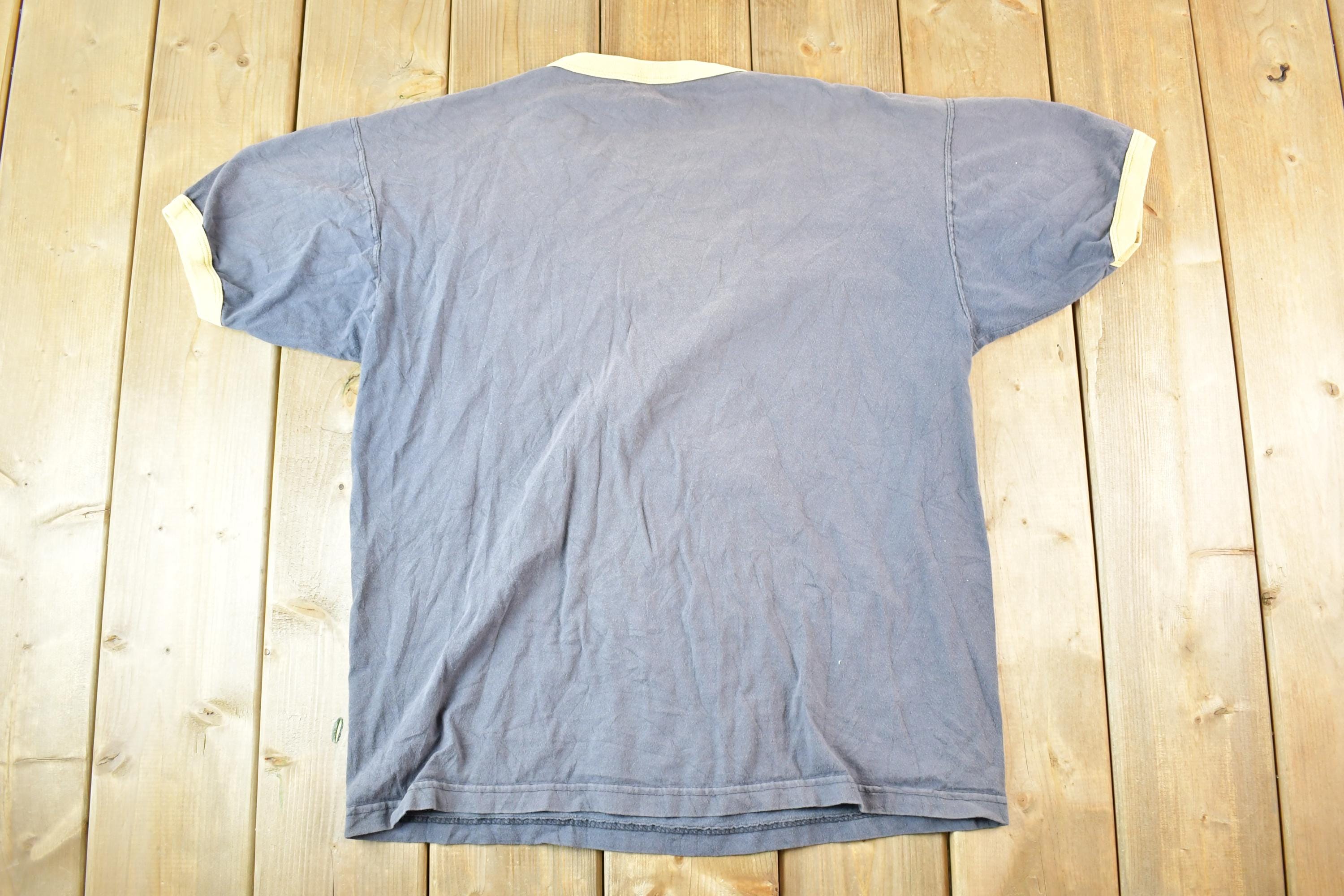 Vintage 1980s Adirondacks Old Forge New York Souvenir T-Shirt Mens L