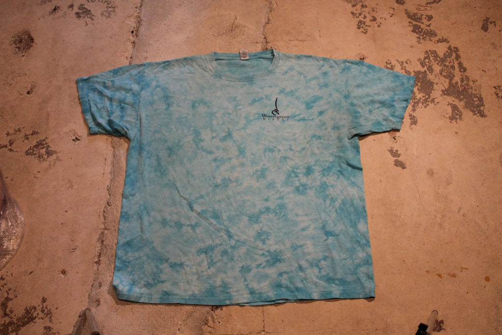 Vintage 1990s Wintergreen Winery Tie Dye Graphic T Shirt