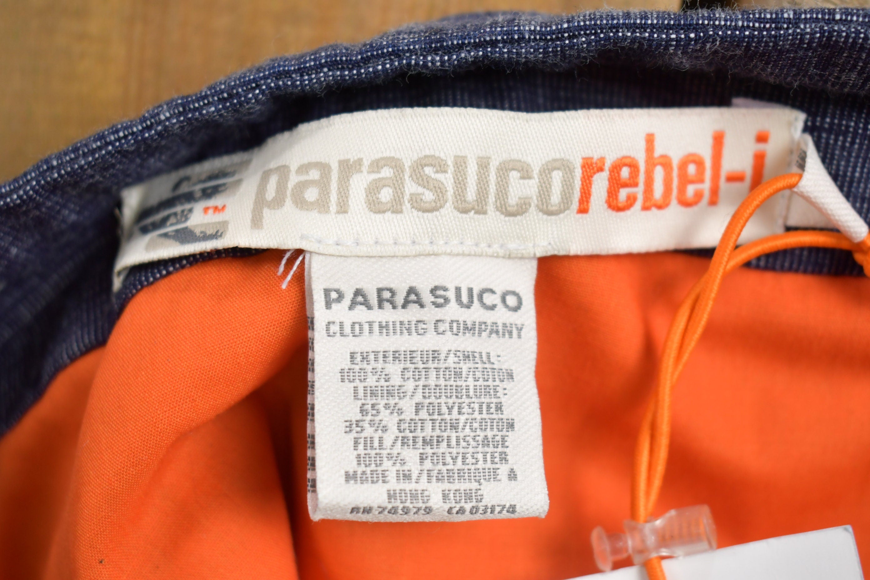Deadstock Vintage Y2K Parasuco Denim Skirt Size 29