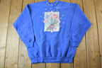 Vintage 1990s Floral Crewneck