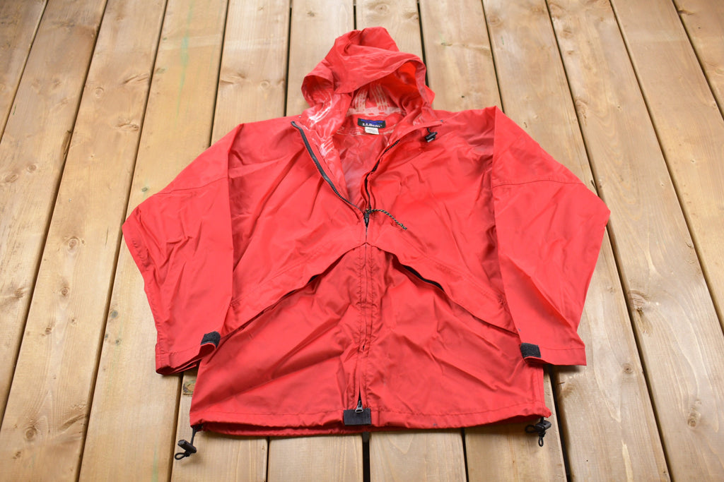 Vintage 1990s LL Bean Rain Repellant Windbreaker Jacket