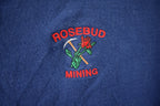 Vintage 1990s Rosebud Mining Embroidered Crewneck Sweatshirt