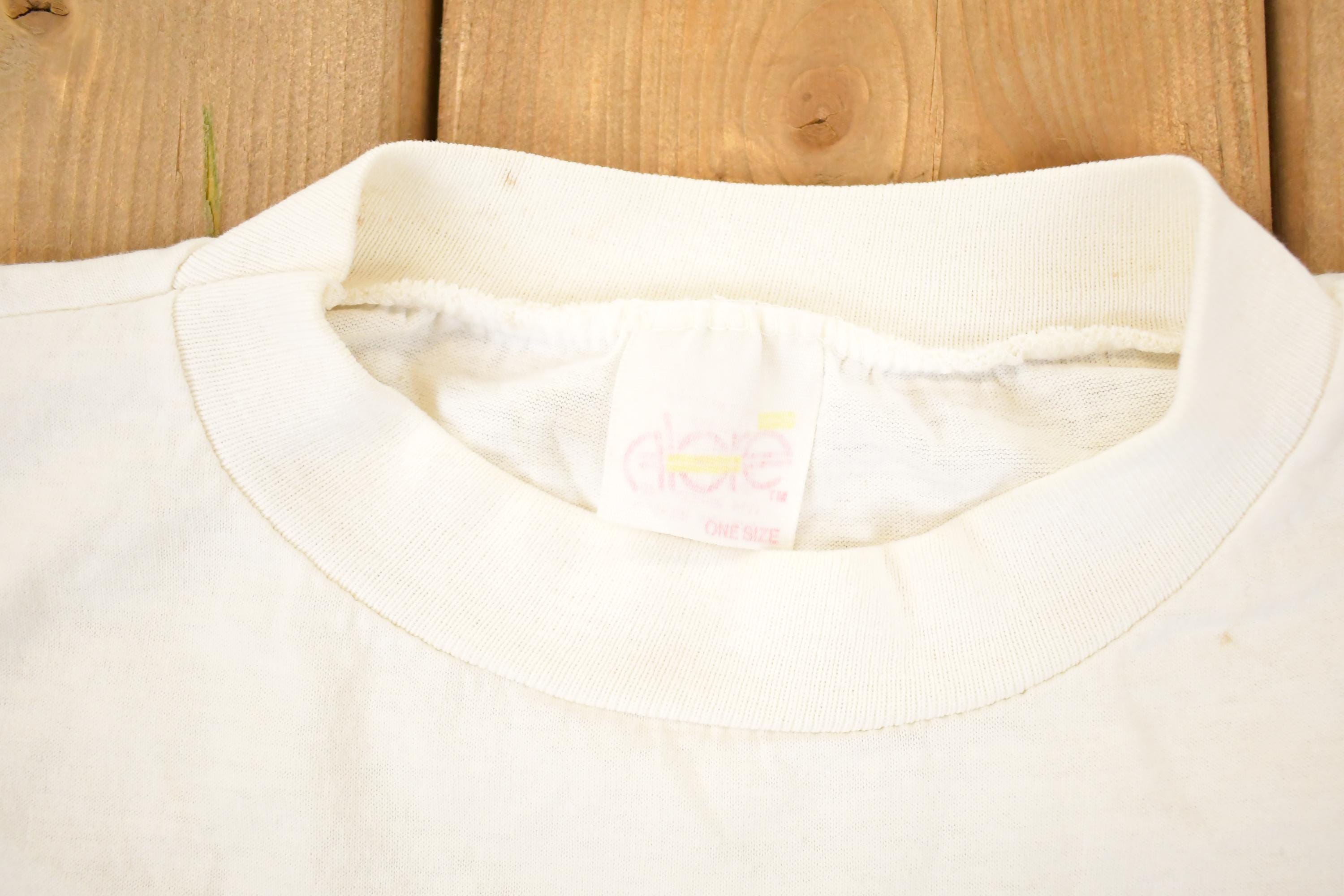 Vintage 1990s Love Birds Text Logo Souvenir Travel T-Shirt Women's XL