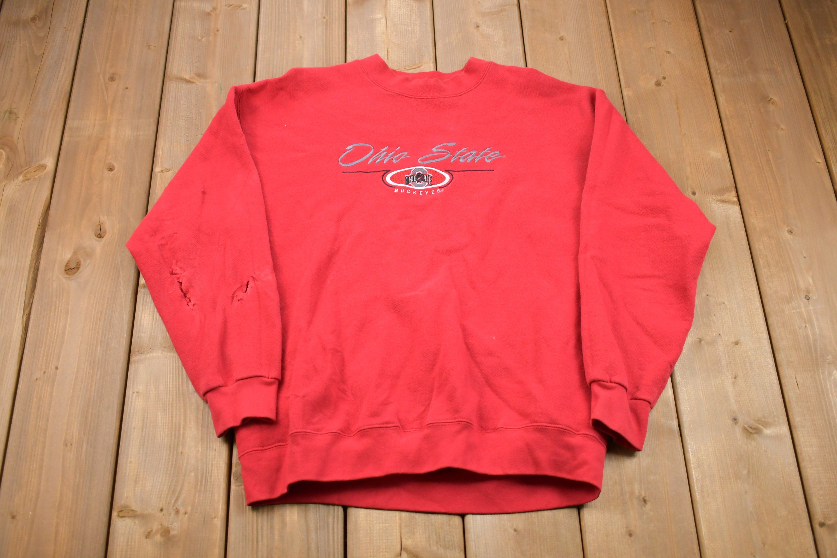 Vintage 1990s University of Ohio State Buckeyes Collegiate Crewneck