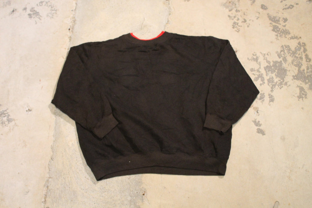 Vintage 1990s Teddy Bear Embroidered Graphic Crewneck , Vintage Sweatshirt , Wilderness , Pullover Sweatshirt , Streetwear Fashion