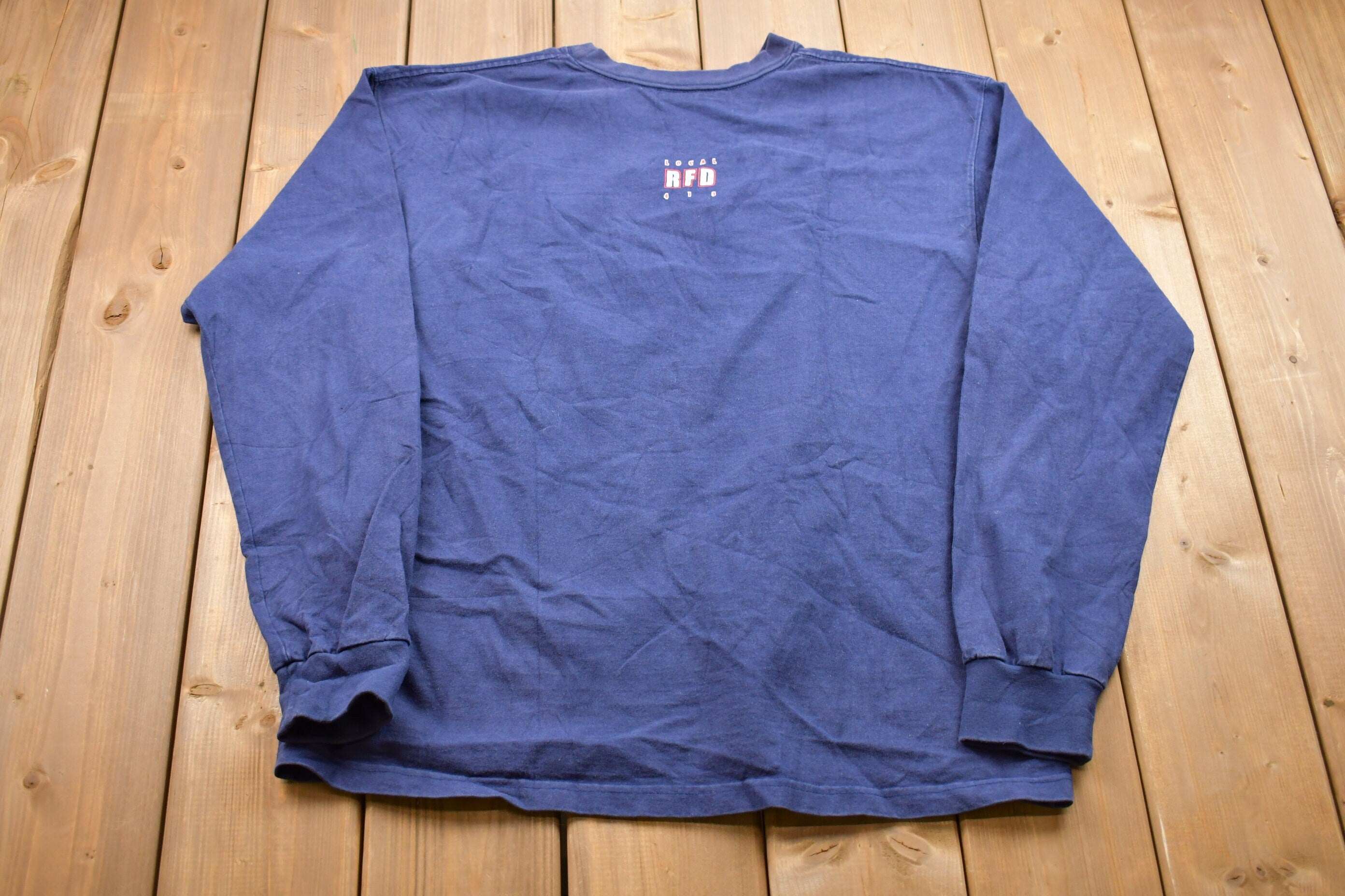 Vintage 1990s Camber Rockford Firefighters Crewneck Sweatshirt