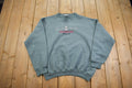 Vintage 1990s Cocoa Beach Pier Florida Souvenir Crewneck Sweatshirt - Large