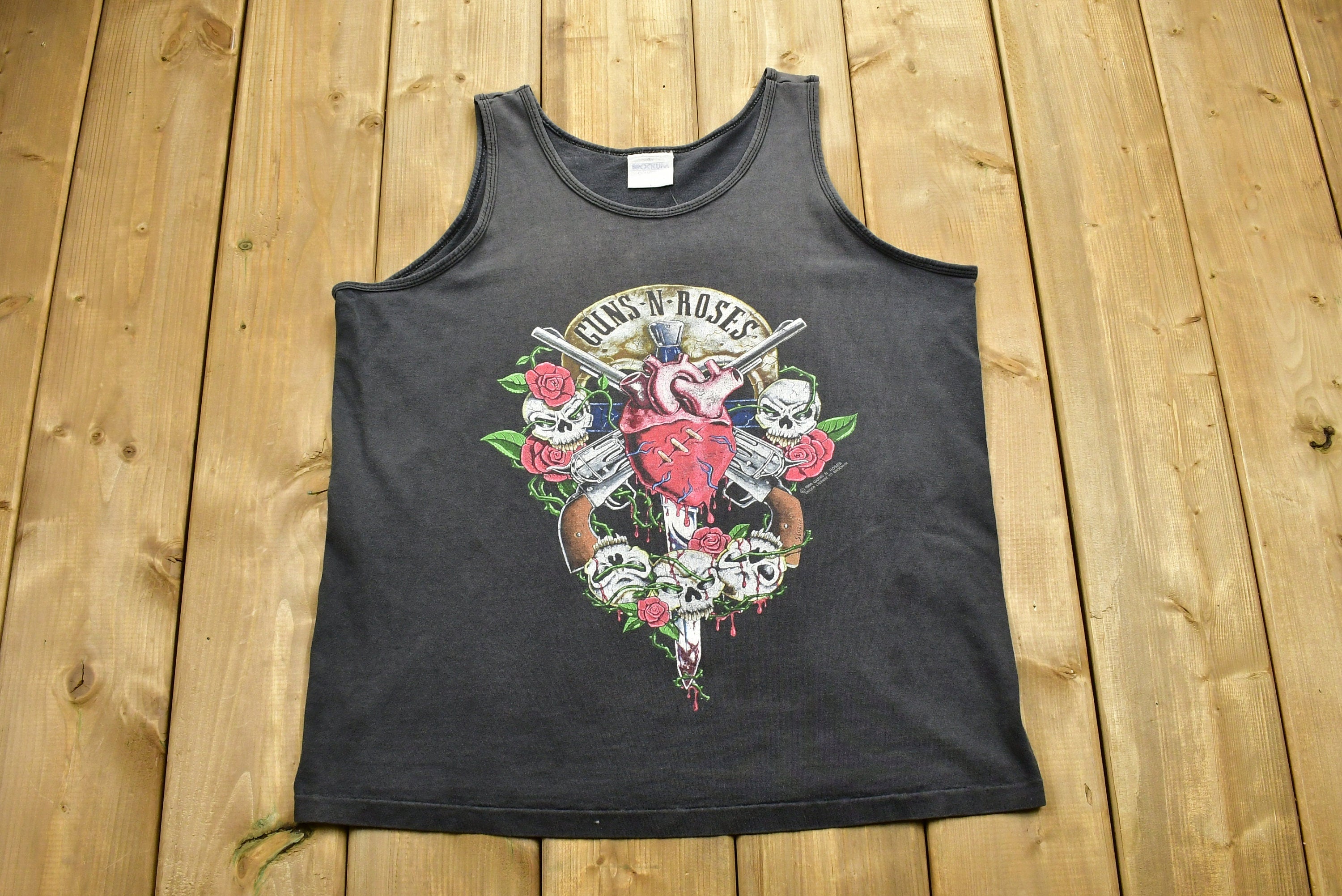 Vintage 1990 Guns N Roses Band Graphic