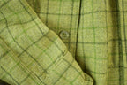 Vintage 1970s Pendleton Wool Flannel Button Up Shirt Men's Medium