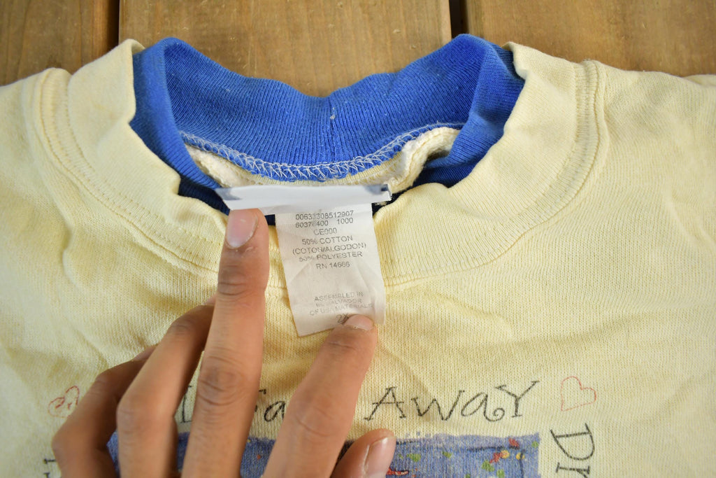 Vintage 1990s Sailing Crewneck Sweatshirt Adult 2X