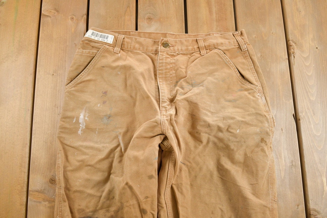 Vintage 1990s Carhartt Carpenter Pants Size 34 x 30.5