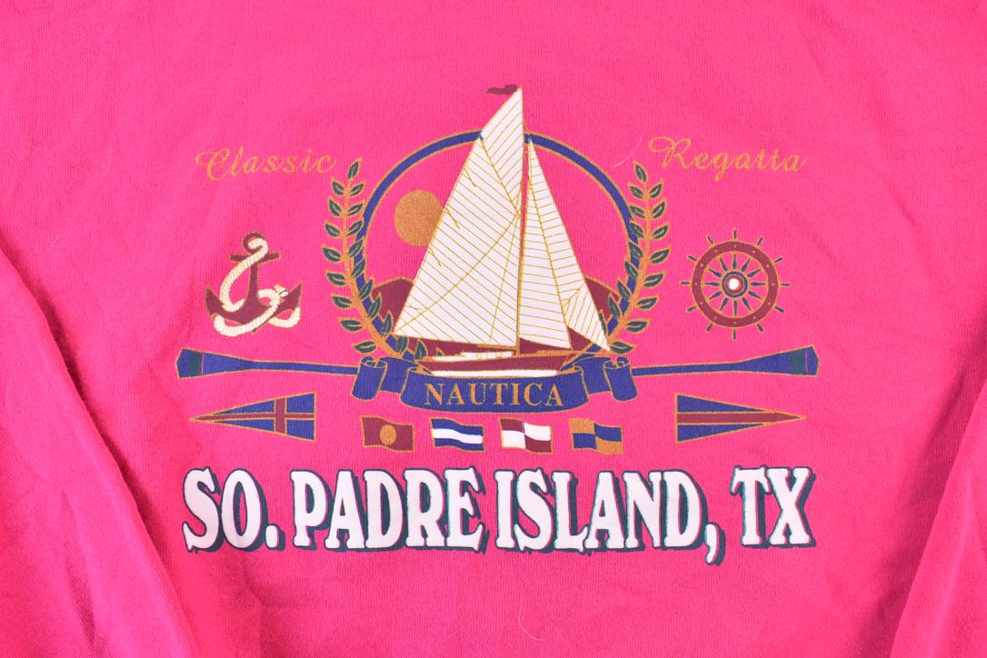 Vintage 1990s SO. Paradise Island, TX Souvenir Crewneck Sweatshirt