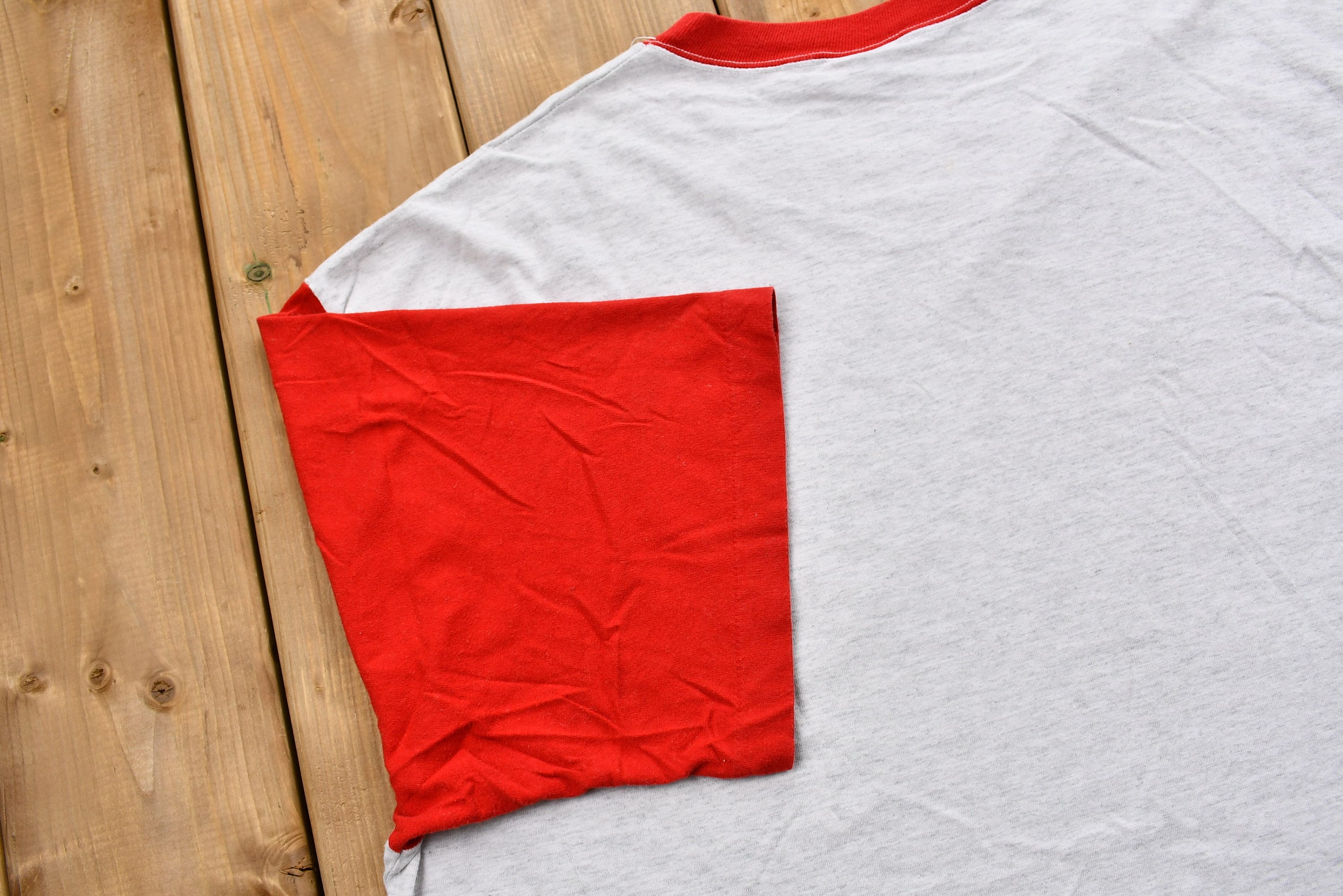 Vintage 1993 Montreal Canadiens Color-Block T-Shirt