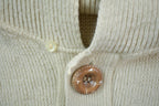 Vintage 1970s jack Fraser Knit Button Up Cardigan Sweater
