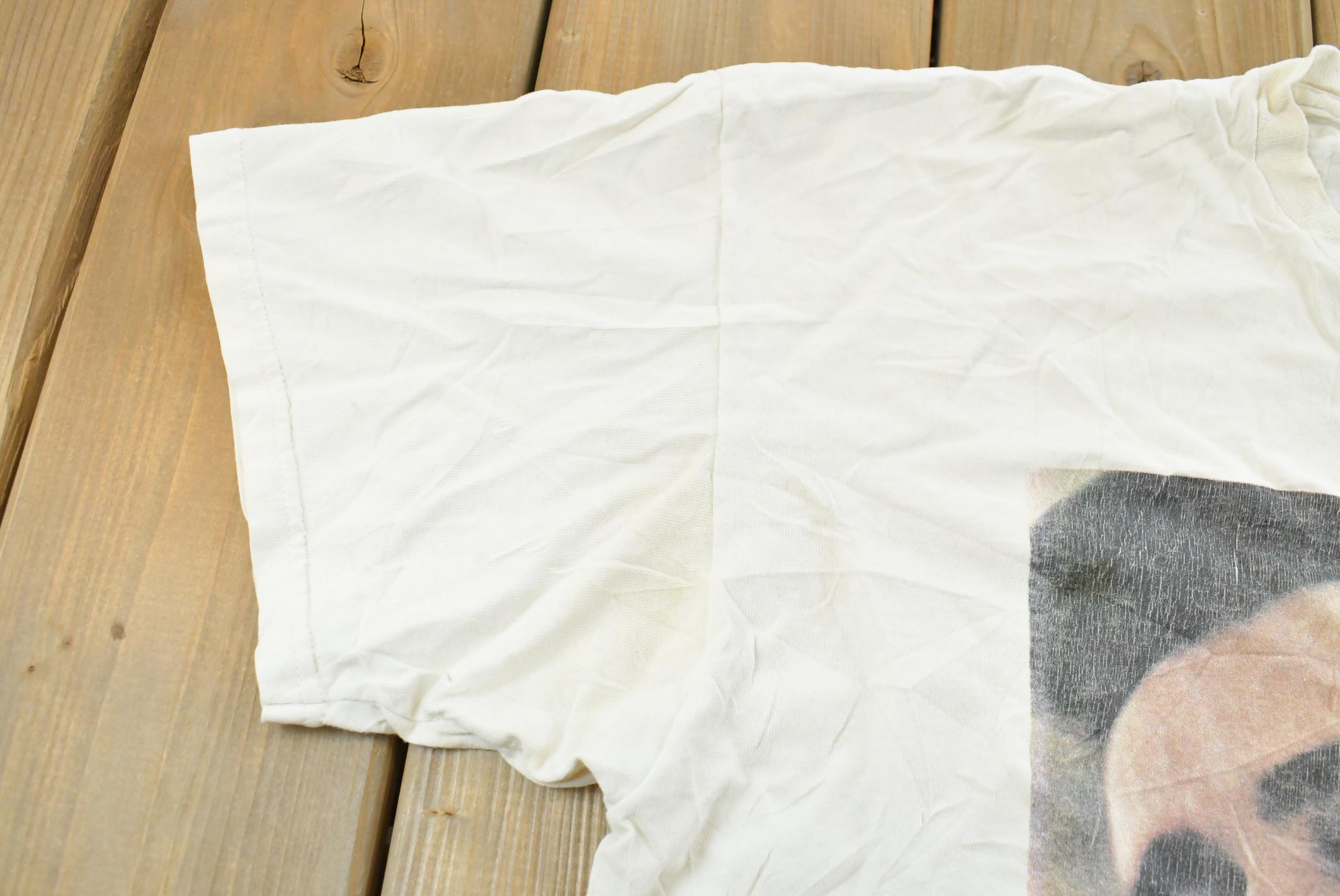 Vintage 1990s Johnny Cash At Folsom Prison Country Music T-Shirt Men's L / 90s Made in USA / Single Stitch / Music Band Tee