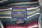 Vintage 1990s Woolrich Striped Button Up Shirt