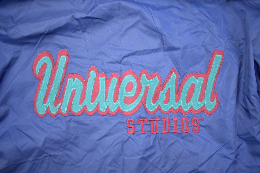 Vintage 1990s Universal Studios Embroidered Windbreaker Jacket