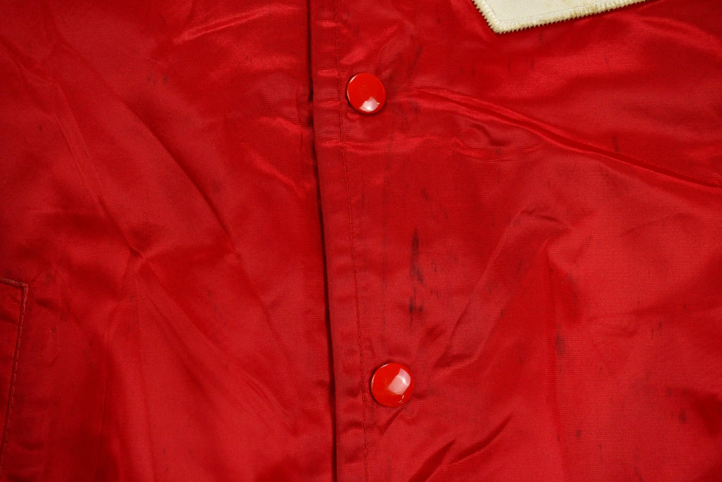 Vintage 1980s New Jersey Rockets Fleece Lined Satin Jacket
