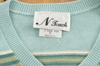 Vintage 1990s N Touch V-Neck Sweater Vest