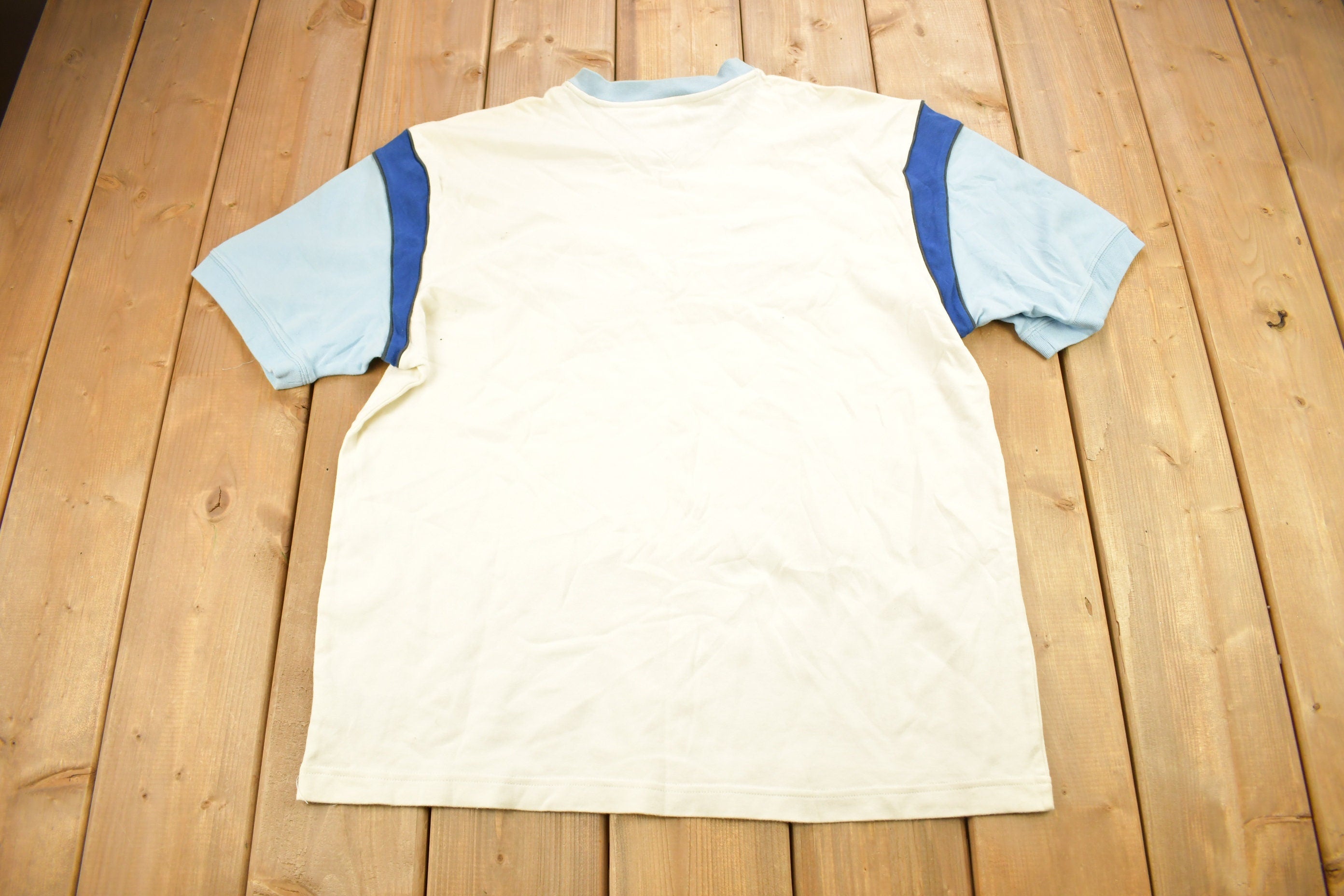 Vintage 1990s Tommy Hilfiger Tommy Jeans Embroidered T Shirt